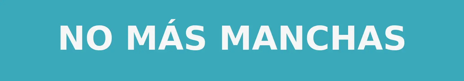 logo no más manchas